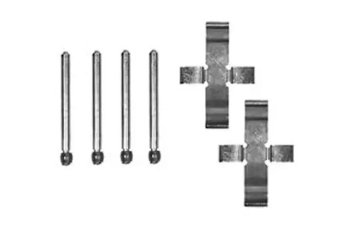 Brake pad fitting kit - fitting, pfk64