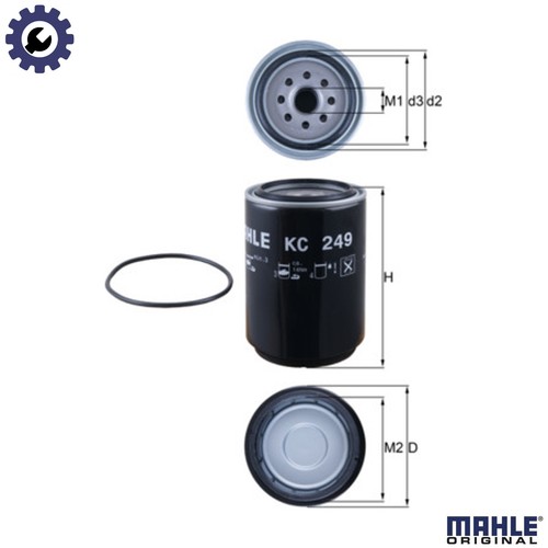 Fuel filter 249d - fuel, for