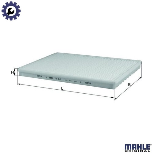 Filter cabin air - 50/1, for