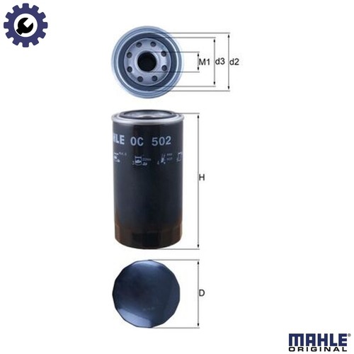 Oil filter 502 - filter,
