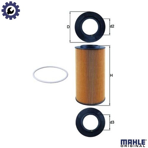 Oil filter 434d for bova - filter, ox