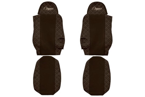 Seat cover brown fits - brown,