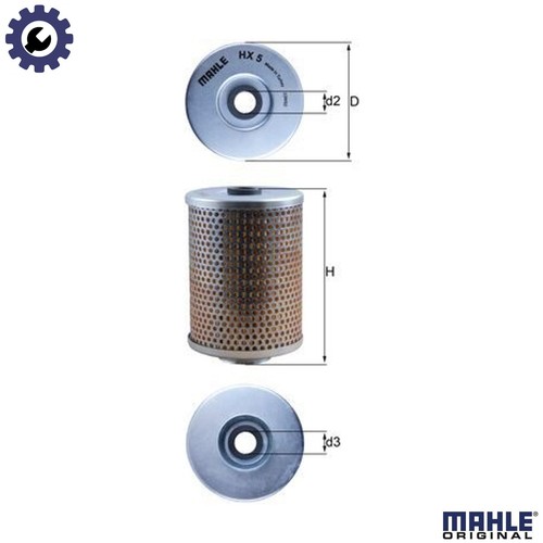 Hydraulic filter steering - hydraulic, hx