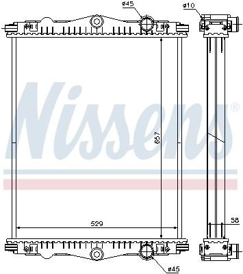Nissens 614430 engine - nissens,