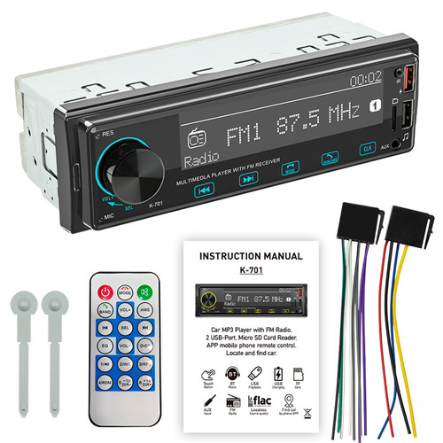 Car stereo radio - radio, full